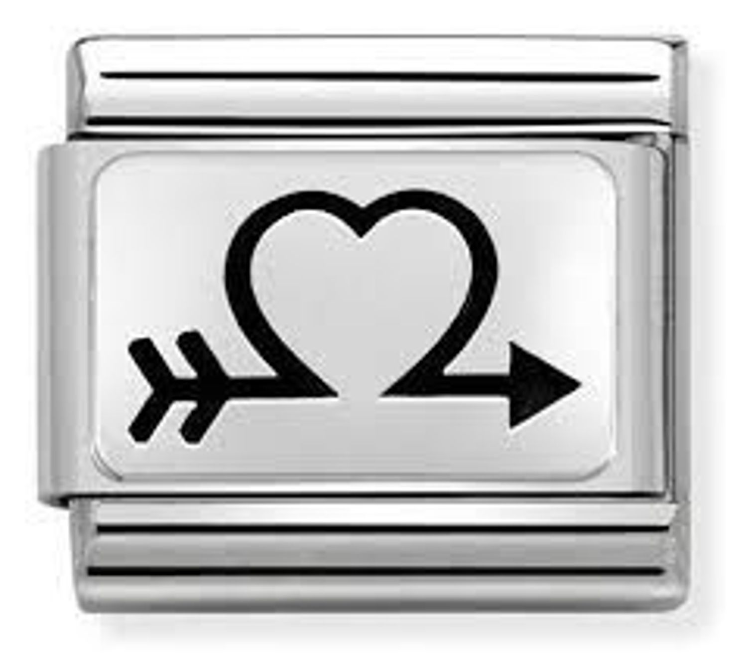 Nomination - Link 925 Silver 'Open Heart & Arrow' 330109 37 biżuteria nomination nomination zawieszki nominationa baza.jpg